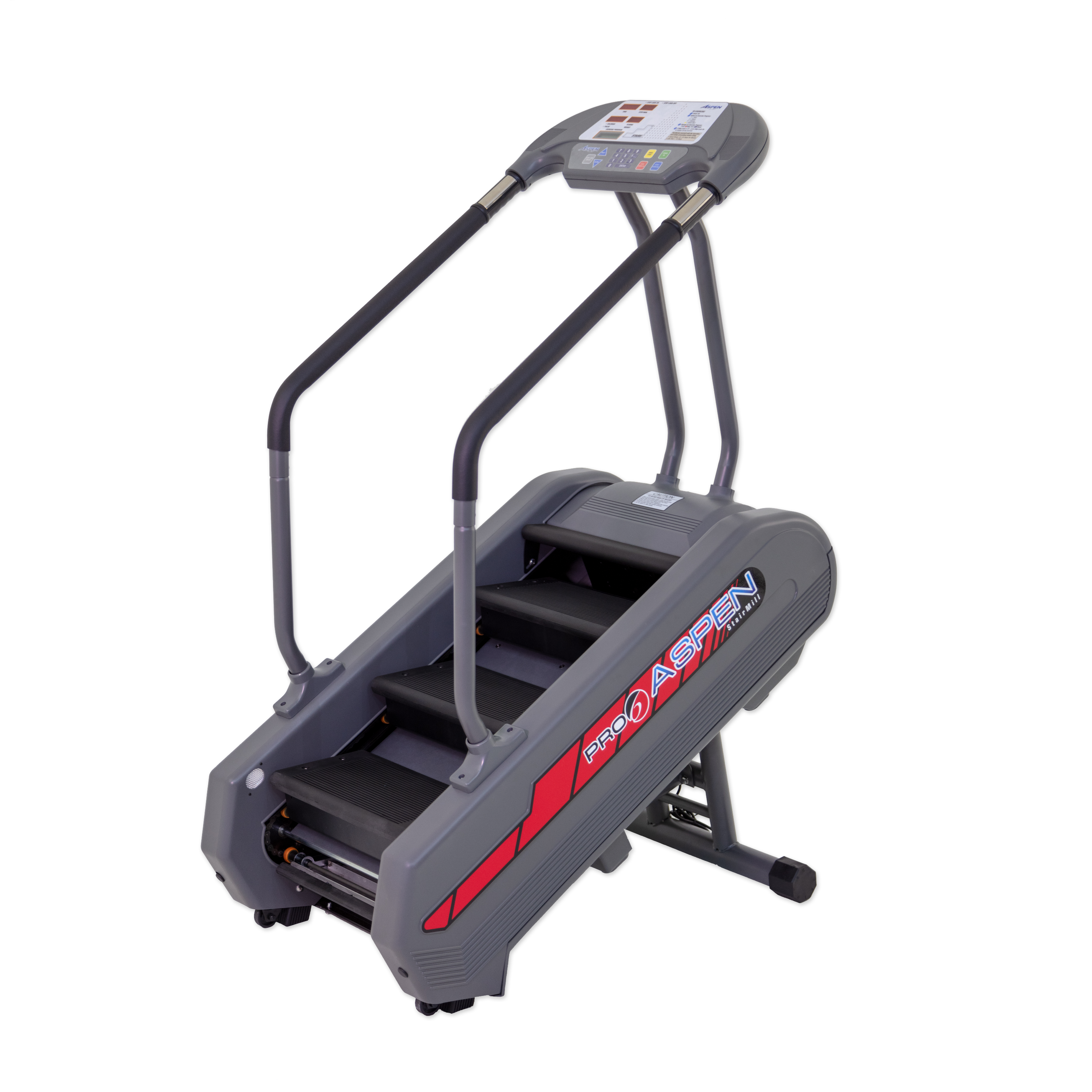 Stepmill exercise machine with 'Pro6' branding on a white background