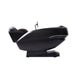 Black massage chair on a white background