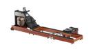 Folding water rower with white background