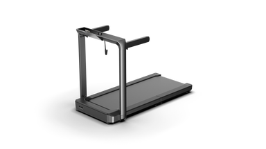Portable treadmill on a white background