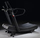 Black treadmill with 'PRO' branding on a black background