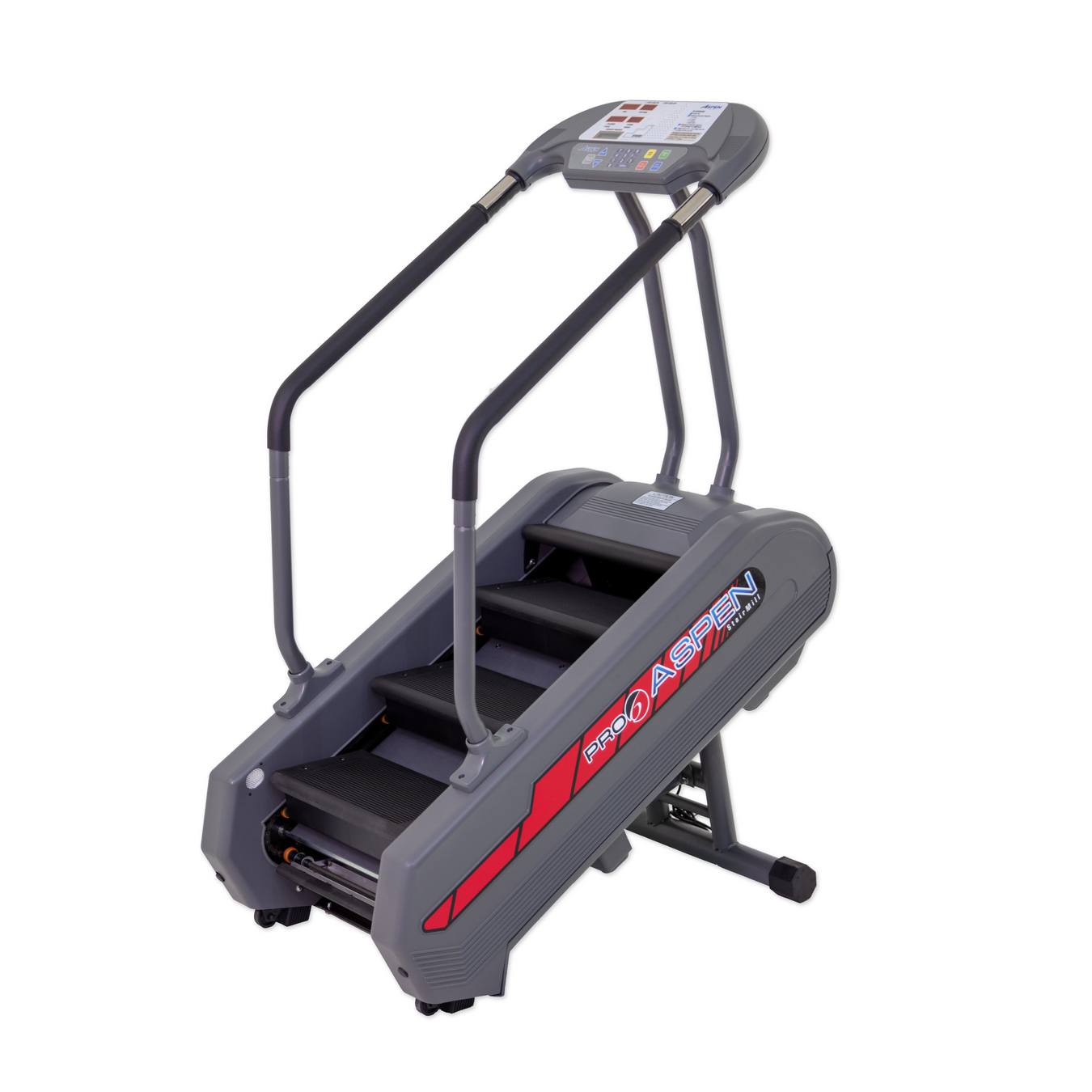 Stepmill exercise machine with 'Pro6' branding on a white background