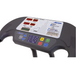 Control panel of a treadmill with Aspen branding on a white background
