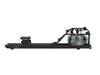 Rowing machine on a white background