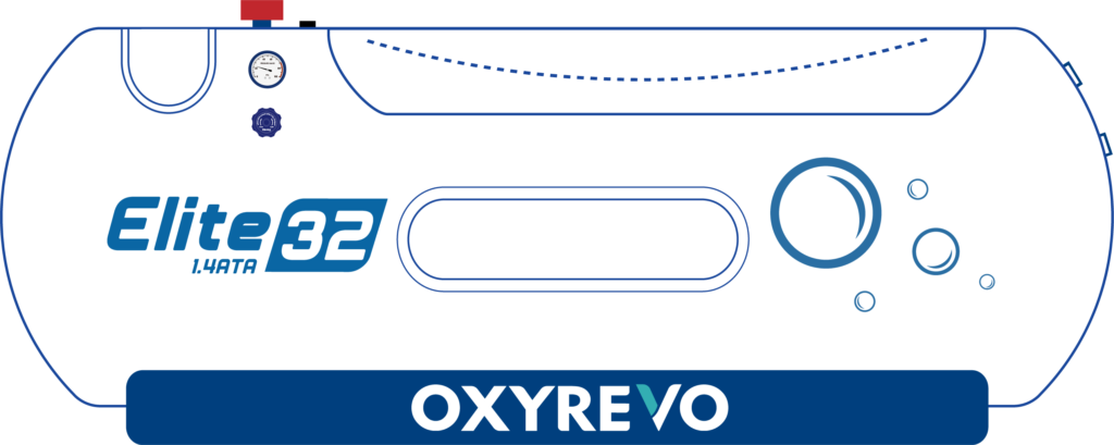 diagram of an Oxyrevo Hyperbaric chamber