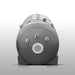 Oxyrevo hyperbaric chamber on a white background