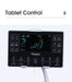 Control panel with digital display and various buttons on a stand, branded 'Lifesmart'.