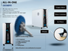 All in One Operating machine unit for oxyrevo hyperbaric chambers