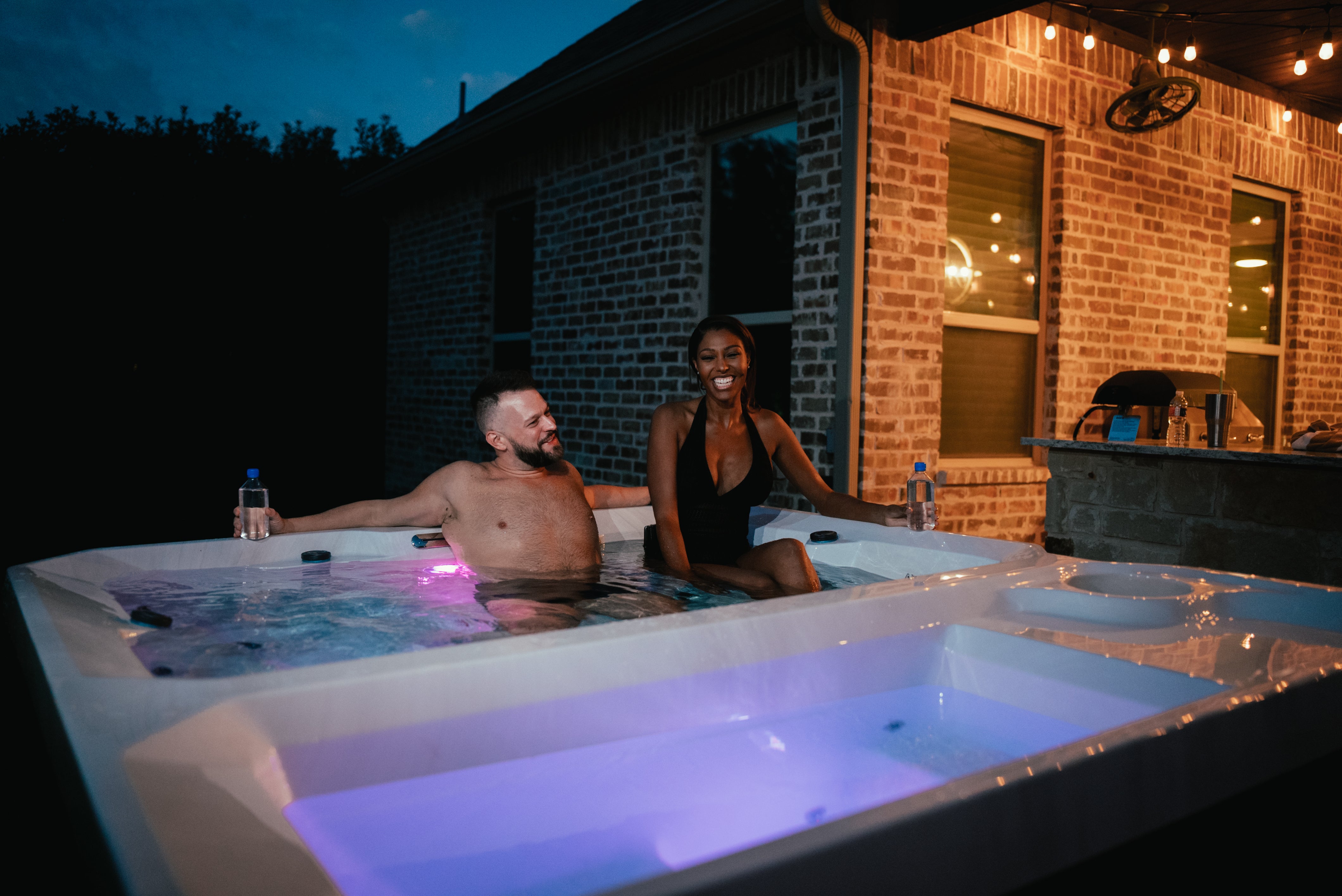 Lifetrend Sierra 2-in-1 Hot & Cold Plunge Spa System